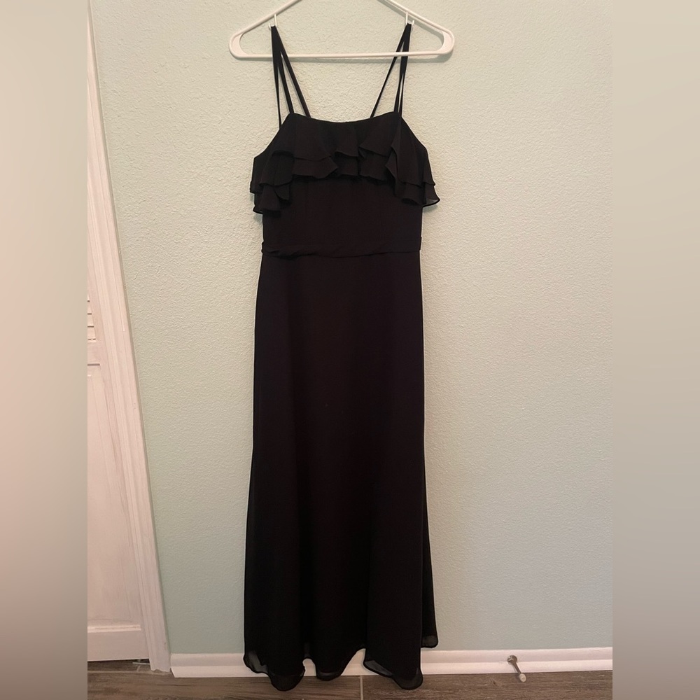 Black Azazie Bridesmaid Dress, size 2